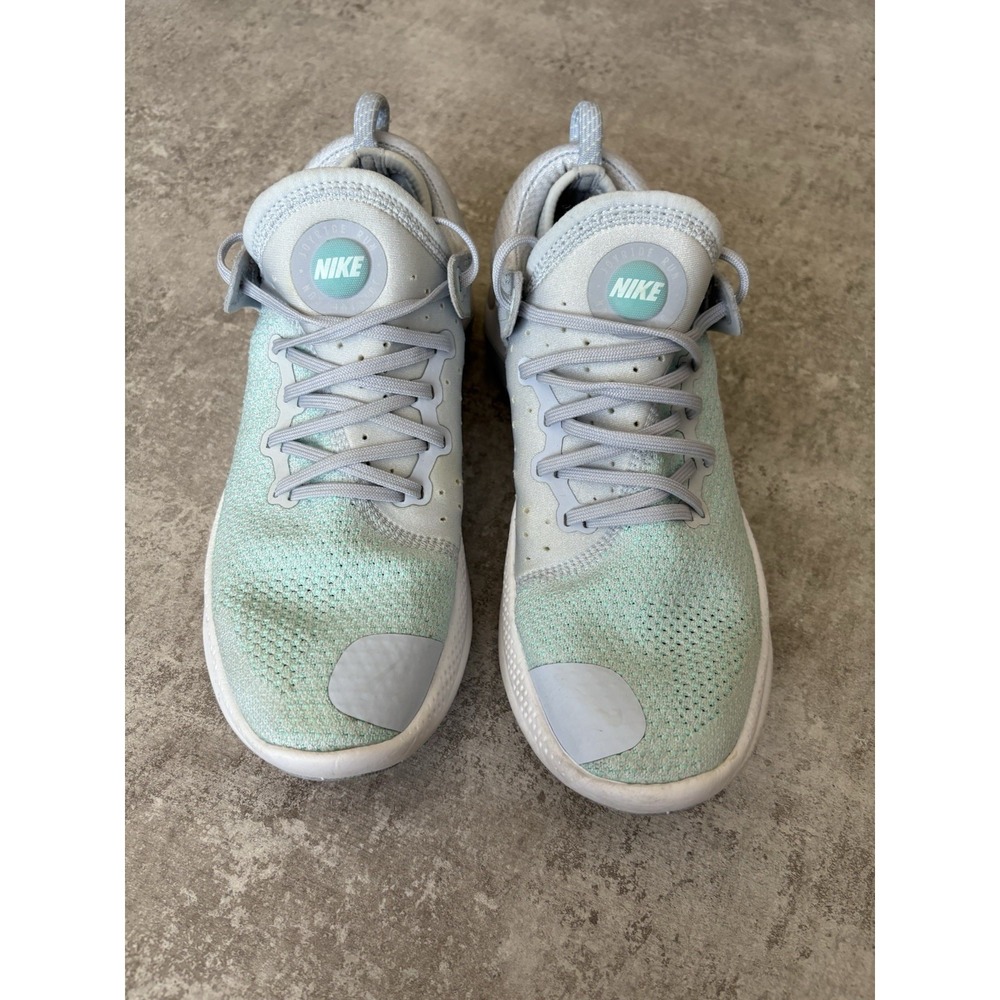 Nike Joyride Run Flyknit Women's Running Shoes, Sky Gray‎ Teal Size US 9,5 EU 41 - Picture 2 of 7